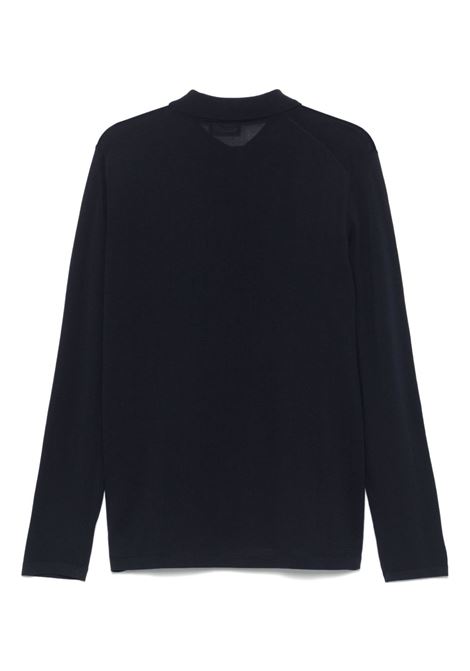 camicia in maglia  lunghe uomo navy ROBERTO COLLINA | RB10005RB1010